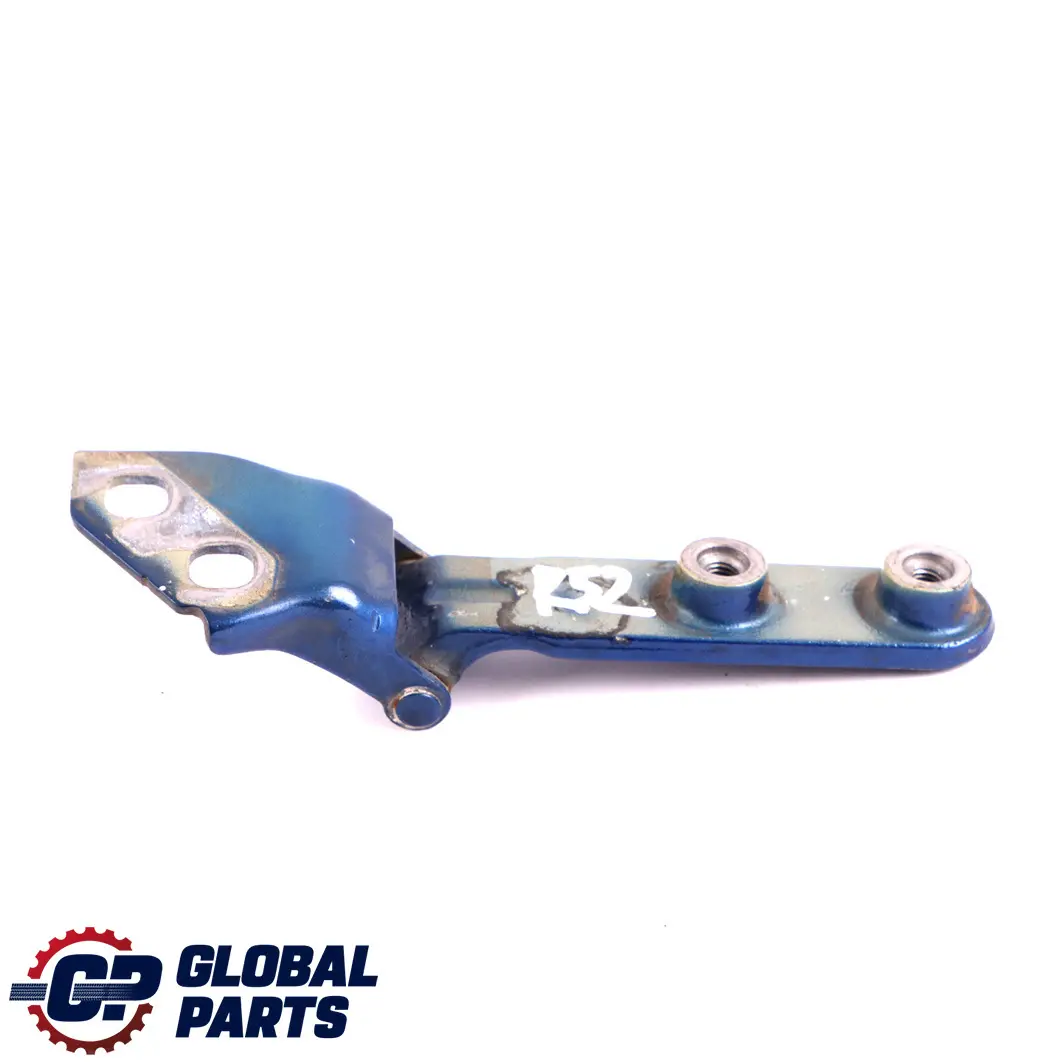 BMW Mini R52 Cabrio Scharnier Heckklappe Hinten Links Lightning Blue A63 Blau - SKU 7111441-LB - Teilenummer 7144001