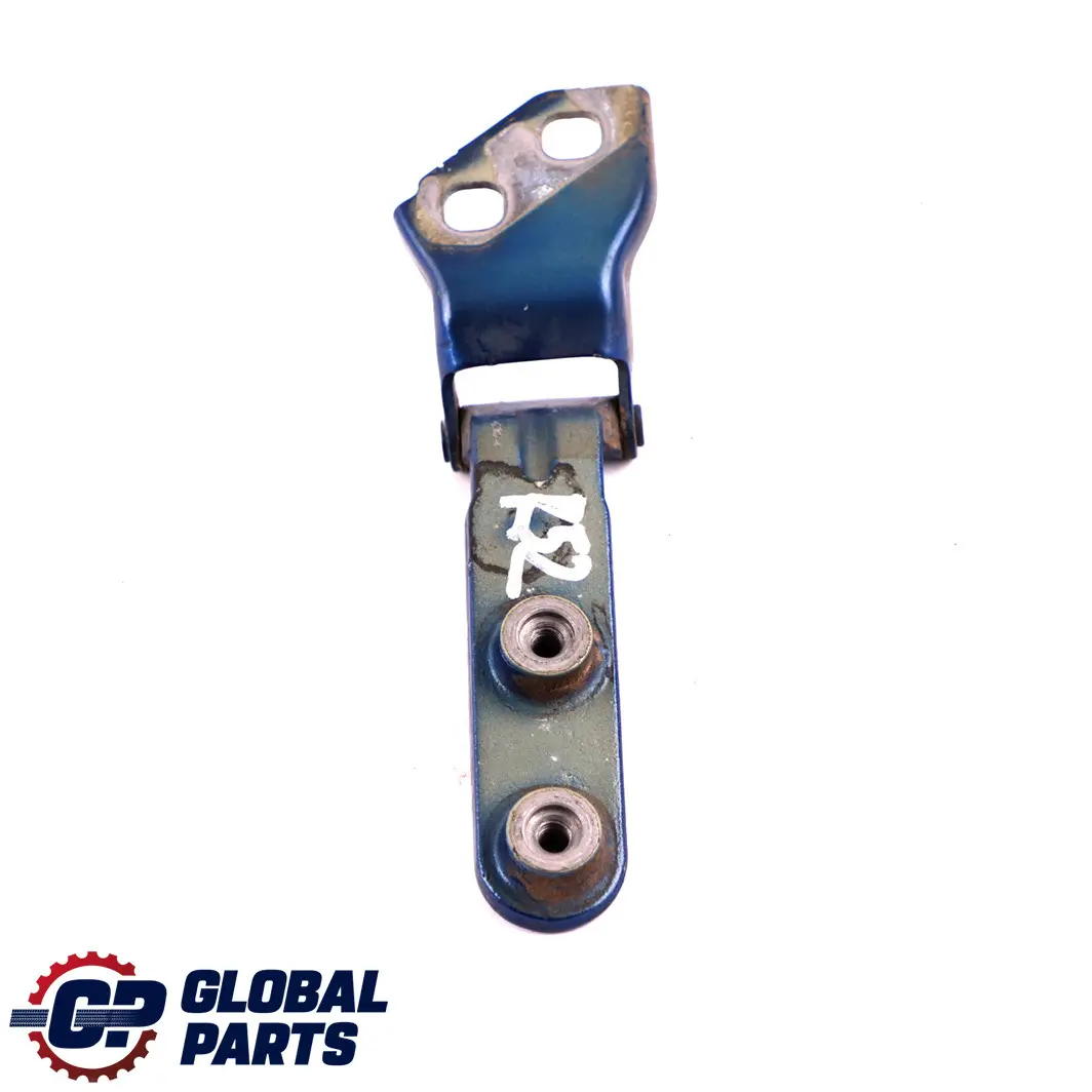 BMW Mini R52 Cabrio Scharnier Heckklappe Hinten Links Lightning Blue A63 Blau - SKU 7111441-LB - Teilenummer 7144001