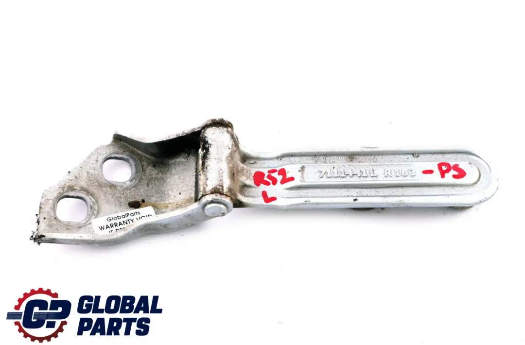 Mini Cooper R52 Portellone Posteriore Portello Cerniera Sinistra Argento Puro - SKU 7111441-PS - Numero di parte 7144001