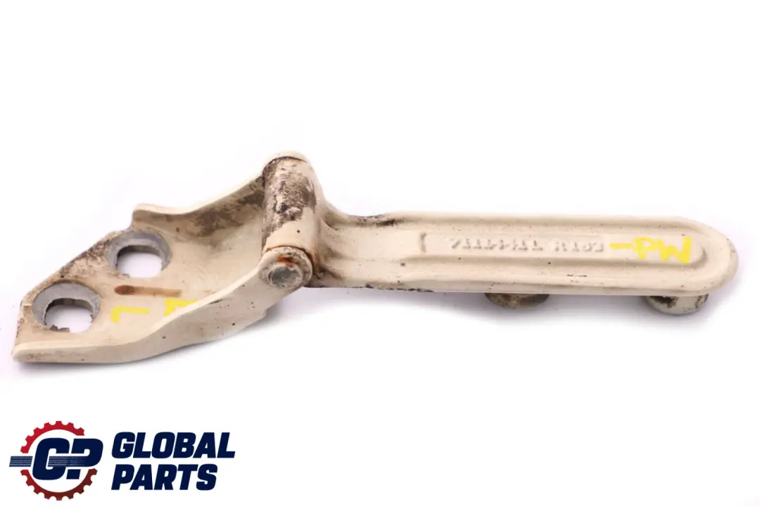 Boot Lid Hatch Hinge Left N/S Pepper White to Mini Cooper R52 Cabrio Tailgate with Part number 7144001 Mini Cooper R52 Cabrio Tailgate Boot Lid Hatch Hinge Left N/S Pepper White - SKU 7111441-PW - Part number 7144001