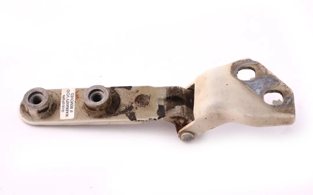 Boot Lid Hatch Hinge Left N/S Pepper White to Mini Cooper R52 Cabrio Tailgate with Part number 7144001 Mini Cooper R52 Cabrio Tailgate Boot Lid Hatch Hinge Left N/S Pepper White - SKU 7111441-PW - Part number 7144001