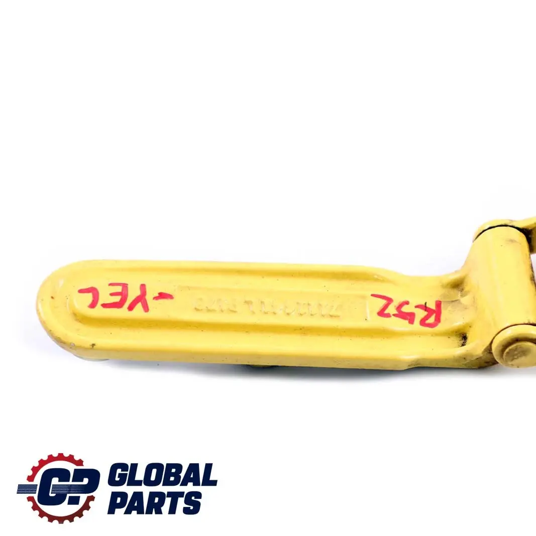 Boot Lid Hatch Hinge Left N/S Liquid Yellow to BMW Mini Cooper R52 Cabrio Tailgate with Part number 7144001 BMW Mini Cooper R52 Cabrio Tailgate Boot Lid Hatch Hinge Left N/S Liquid Yellow - SKU 7111441-YEL - Part number 7144001