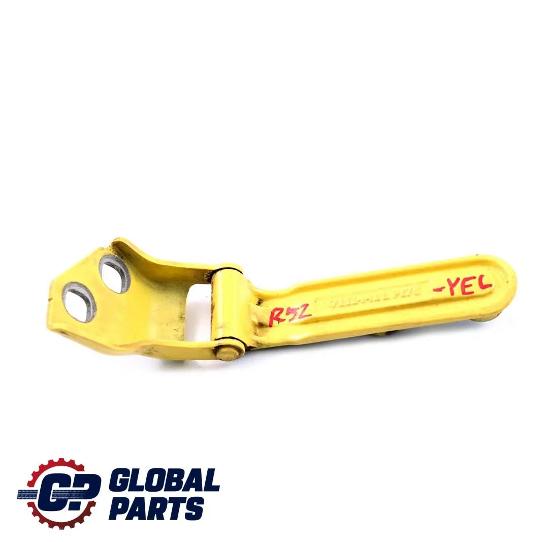 Scharnier Heckklappe Hinten Links Liquid Yellow 902 Gelb für BMW Mini R52 Cabrio mit Teilenummer 7144001 BMW Mini R52 Cabrio Scharnier Heckklappe Hinten Links Liquid Yellow 902 Gelb - SKU 7111441-YEL - Teilenummer 7144001