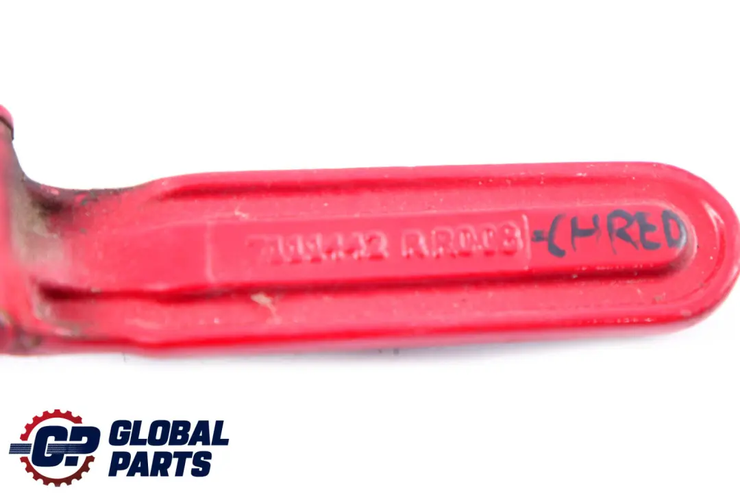 Scharnier Heckklappe Hinten Rechts Chili Red für BMW Mini Cooper R52 Cabrio mit Teilenummer 7144002 BMW Mini Cooper R52 Cabrio Scharnier Heckklappe Hinten Rechts Chili Red - SKU 7111442-CHRED - Teilenummer 7144002