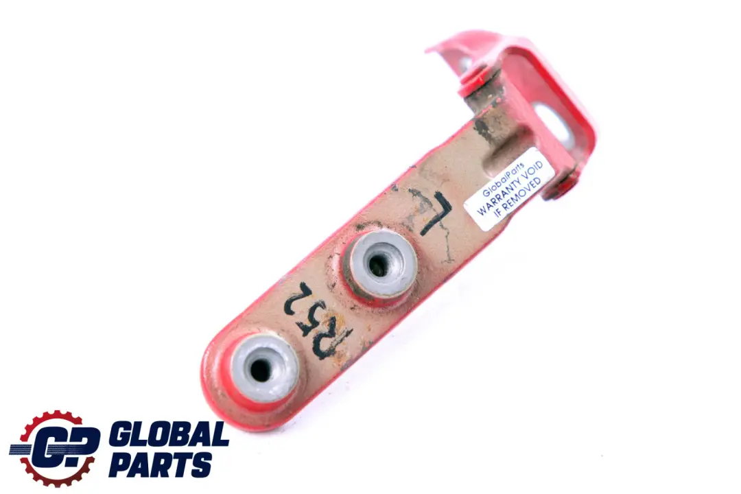 Boot Lid Hatch Hinge Right O/S Chili Red to BMW Mini Cooper R52 Cabrio Tailgate with Part number 7144002 BMW Mini Cooper R52 Cabrio Tailgate Boot Lid Hatch Hinge Right O/S Chili Red - SKU 7111442-CHRED - Part number 7144002