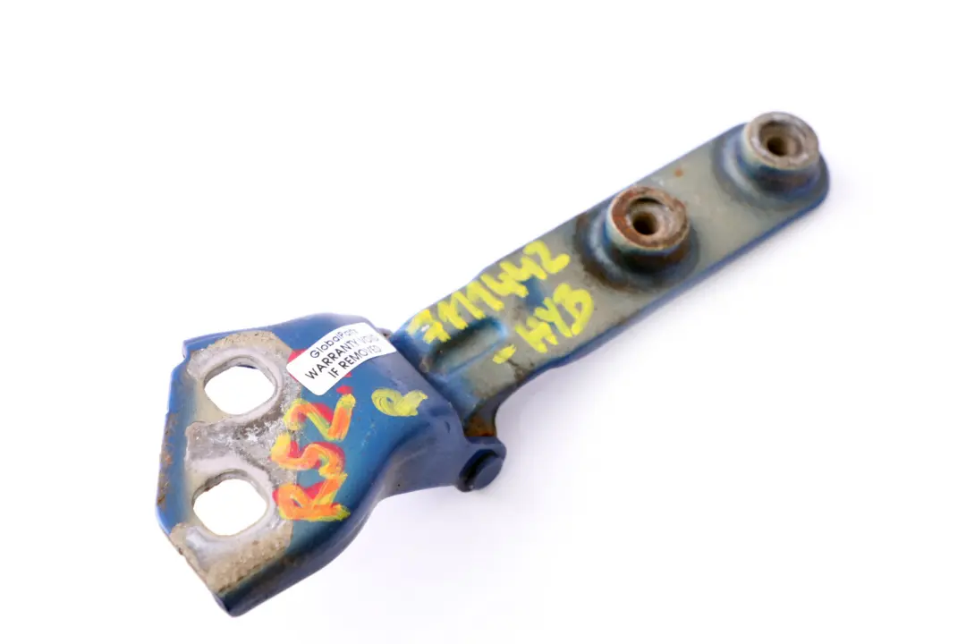 Scharnier Heckklappe Hinten Rechts Hyper Blue Blau für MINI R52 Cabrio mit Teilenummer 7144002 MINI R52 Cabrio Scharnier Heckklappe Hinten Rechts Hyper Blue Blau - SKU 7111442-HYB - Teilenummer 7144002