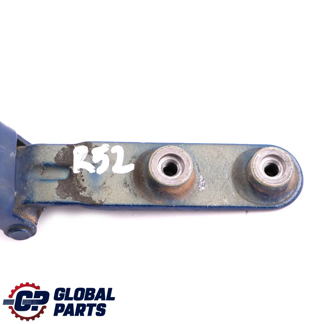 BMW Mini R52 Cabrio Scharnier Heckklappe Hinten Rechts Lightning Blue A63 Blau - SKU 7111442-LB - Teilenummer 7144002