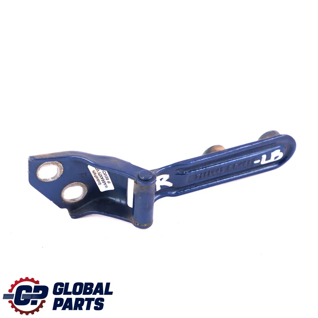 Scharnier Heckklappe Hinten Rechts Lightning Blue A63 Blau für BMW Mini R52 Cabrio mit Teilenummer 7144002 BMW Mini R52 Cabrio Scharnier Heckklappe Hinten Rechts Lightning Blue A63 Blau - SKU 7111442-LB - Teilenummer 7144002