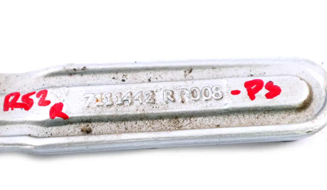 Boot Lid Hatch Hinge Right Pure Silver para Mini Cooper R52 Cabrio Tailgate con número de pieza 7144002 Mini Cooper R52 Cabrio Tailgate Boot Lid Hatch Hinge Right Pure Silver - SKU 7111442-PS - Número de pieza 7144002