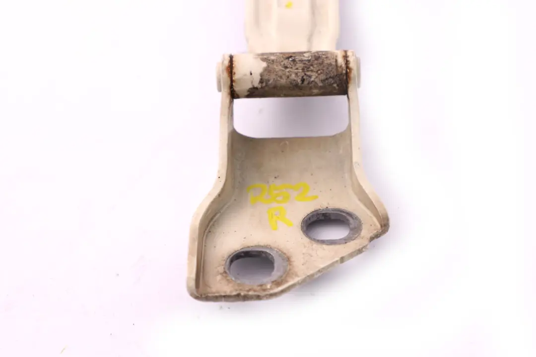 Boot Lid Hatch Hinge Right O/S Pepper White to Mini Cooper R52 Cabrio Tailgate with Part number 7144002 Mini Cooper R52 Cabrio Tailgate Boot Lid Hatch Hinge Right O/S Pepper White - SKU 7111442-PW - Part number 7144002