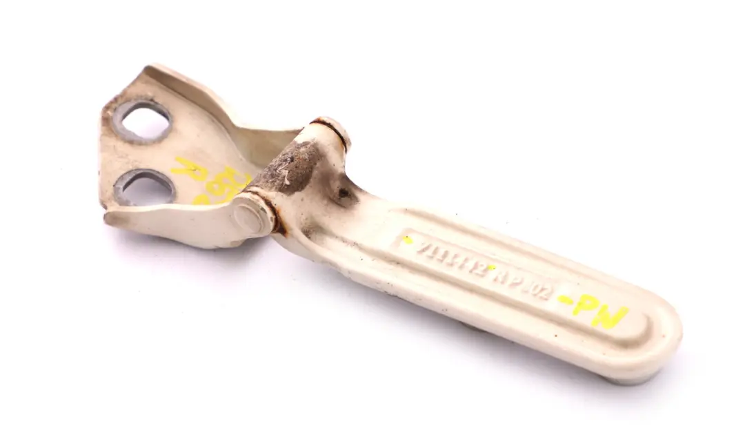 Boot Lid Hatch Hinge Right O/S Pepper White to Mini Cooper R52 Cabrio Tailgate with Part number 7144002 Mini Cooper R52 Cabrio Tailgate Boot Lid Hatch Hinge Right O/S Pepper White - SKU 7111442-PW - Part number 7144002