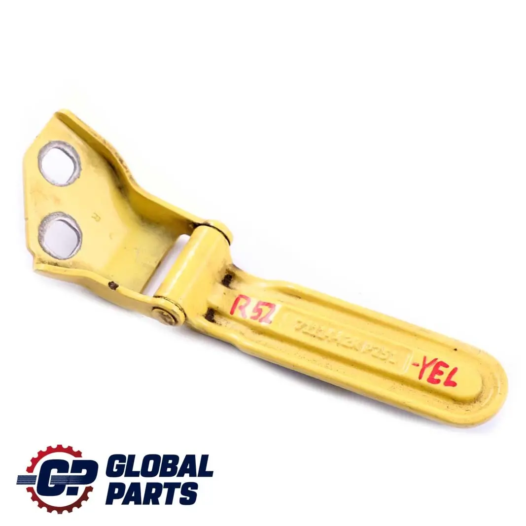 Portellone Posteriore Portello Cerniera Destra Giallo Liquido 902 per Mini R52 con numero di parte 7144002 Mini R52 Portellone Posteriore Portello Cerniera Destra Giallo Liquido 902 - SKU 7111442-YEL - Numero di parte 7144002