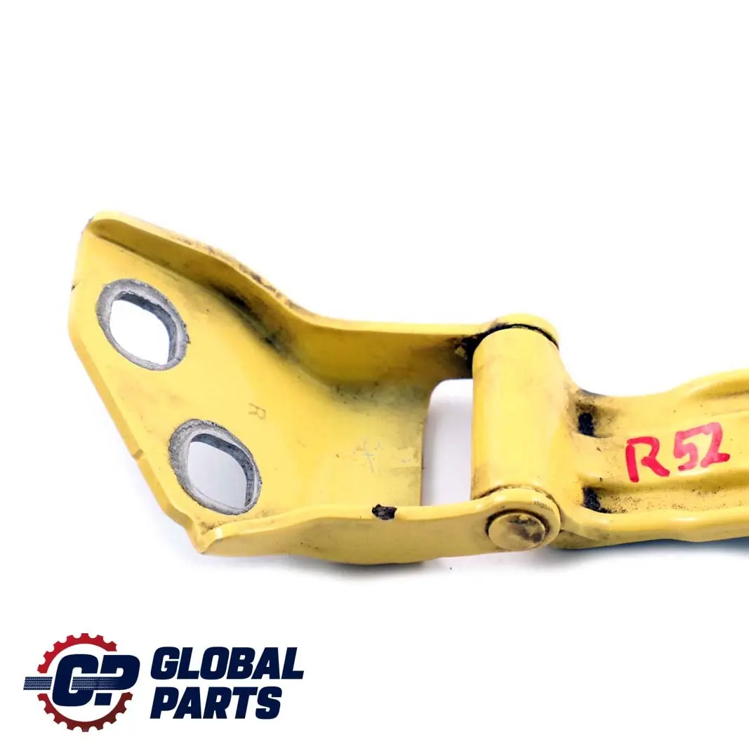 Mini R52 Cabrio Tailgate Boot Lid Hatch Hinge Right Liquid Yellow 902 - SKU 7111442-YEL - Número de pieza 7144002