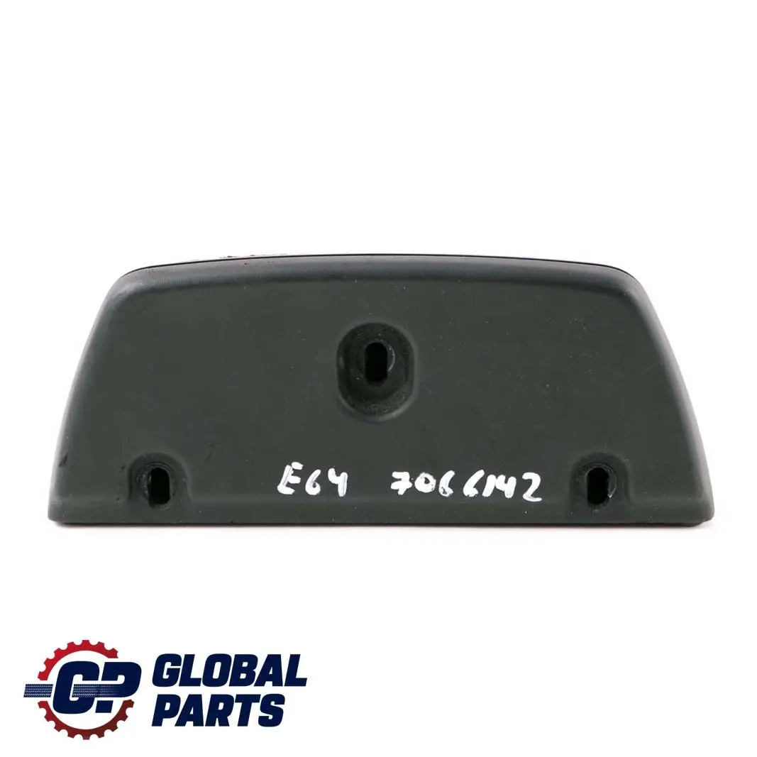 Rollover Cover Trim Panel Black to BMW 6 Series E64 1 Convertible Rear with Part number 7066142 BMW 6 Series E64 1 Convertible Rear Rollover Cover Trim Panel Black - SKU 7111550-1 - Part number 7066142