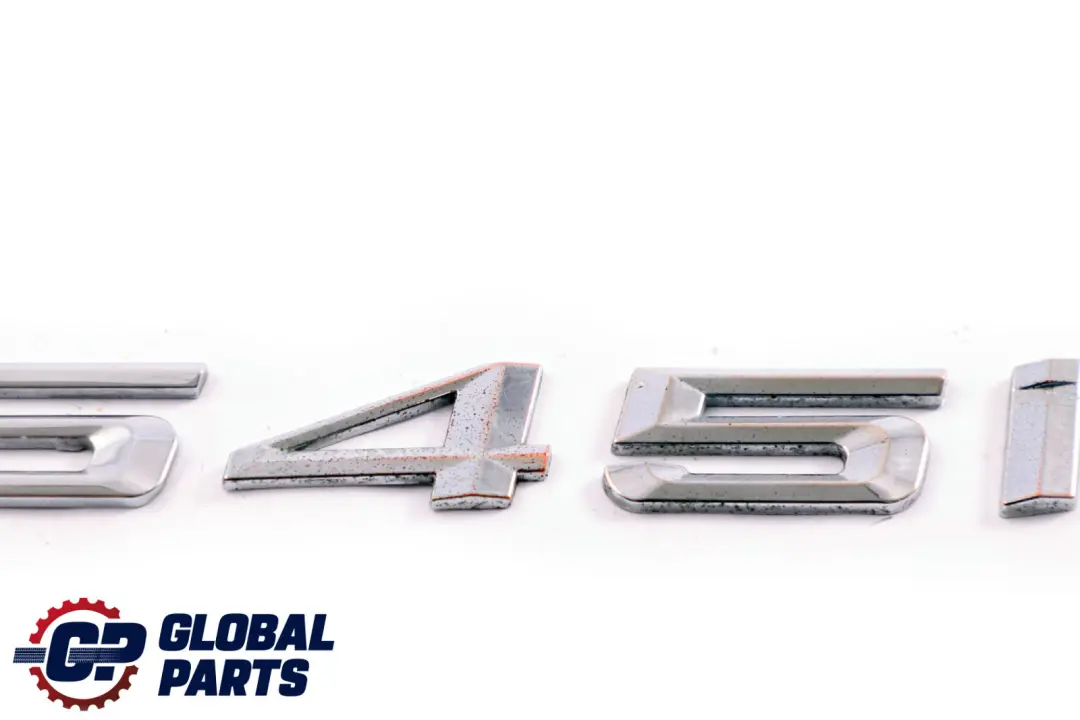 BMW E60 E61 Kofferraum Schriftzug Emblem Beklebt Hinten 545i - SKU 7111711 - Teilenummer 7111711