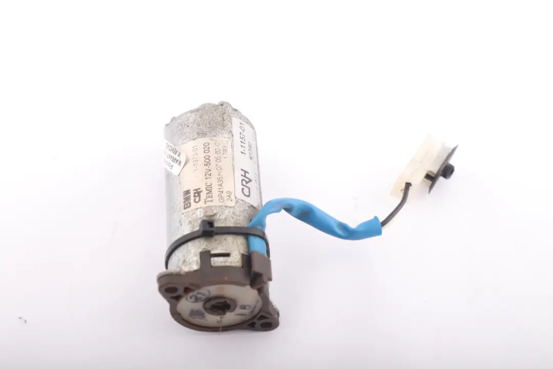 Front Left N/S Seat Angle Adjustment Motor 1-1373-01 to BMW 6 X5 Series E53 E63 1 with Part number 7111877 BMW 6 X5 Series E53 E63 1 Front Left N/S Seat Angle Adjustment Motor 1-1373-01 - SKU 7111877 - Part number 7111877