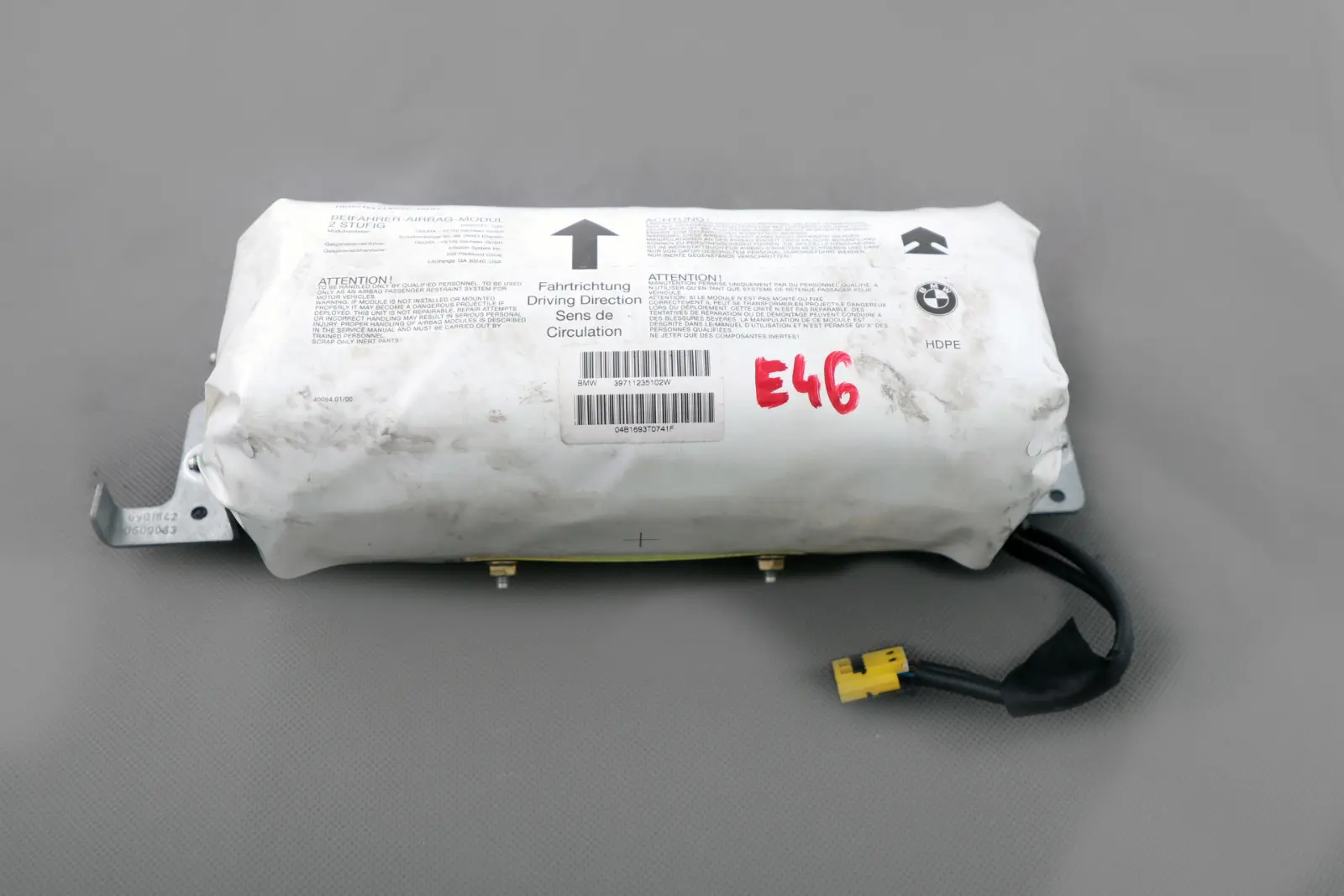 BMW E46 Modulo aria anteriore per lato passeggero 7112351