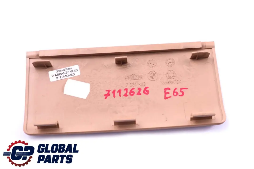 Front Console Insert Beige 7021983 to BMW 7 Series E65 E66 E67 with Part number 7112626 BMW 7 Series E65 E66 E67 Front Console Insert Beige 7021983 - SKU 7112626 - Part number 7112626