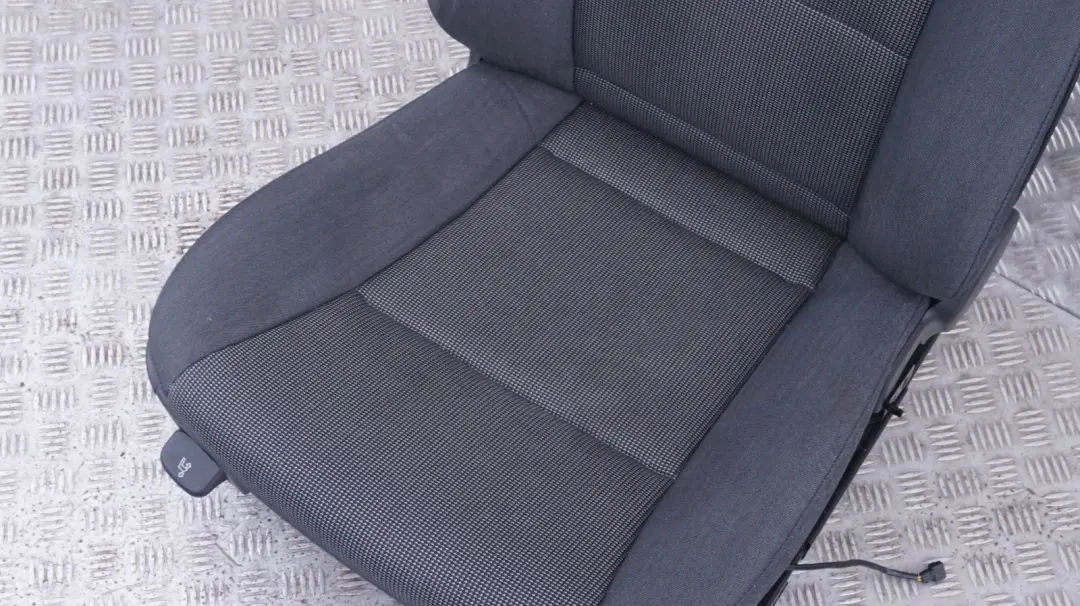 BMW 5 Series E60 E61 Cloth Interior Front Right O/S Side Seat Anthrazit - SKU 7112741-2 - Part number 7112741