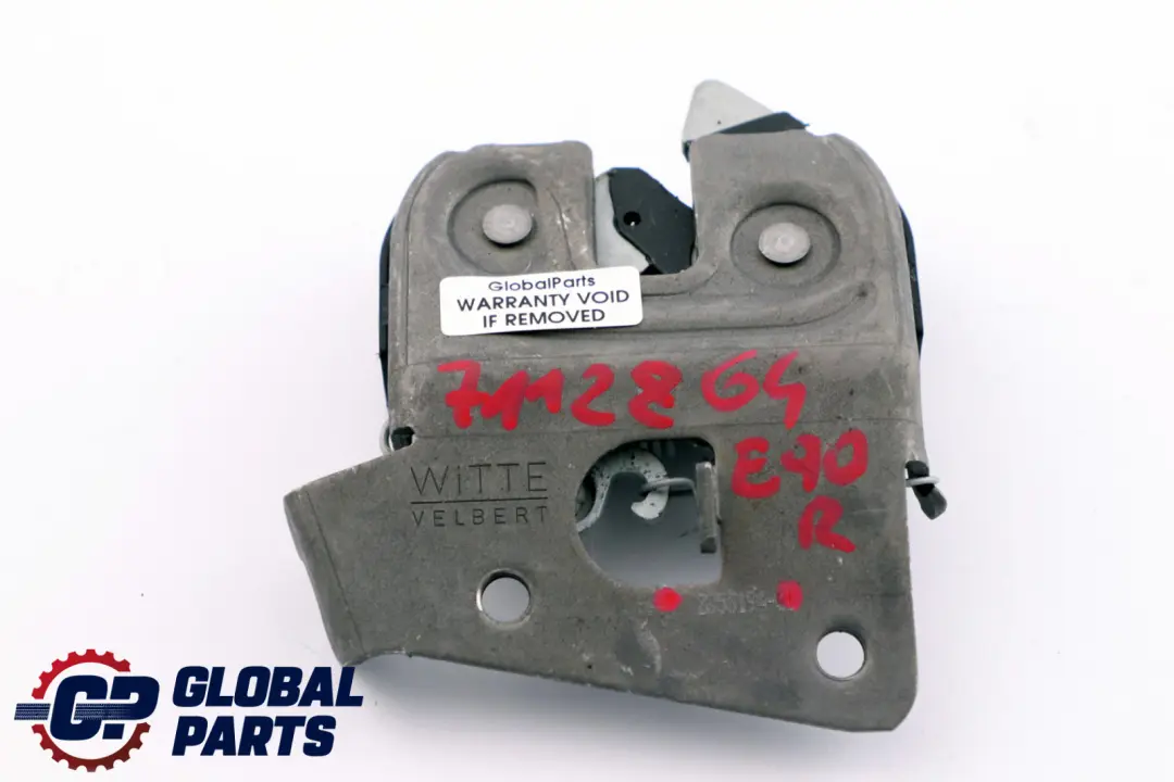 Rear Seat Lock BMW E87 E60 E90 E92 F10 F22 F30 Backrest Release Latch Right O/S - SKU 7112864 - Part number 7112864