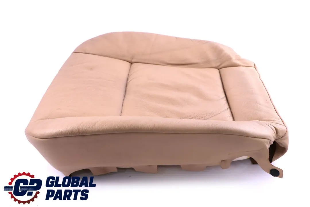 BMW 5 Series E60 E61 Front Left Right Seat N/O/S Leather Trim Cover Panel Beige - SKU 7113105 - Part number 7113105