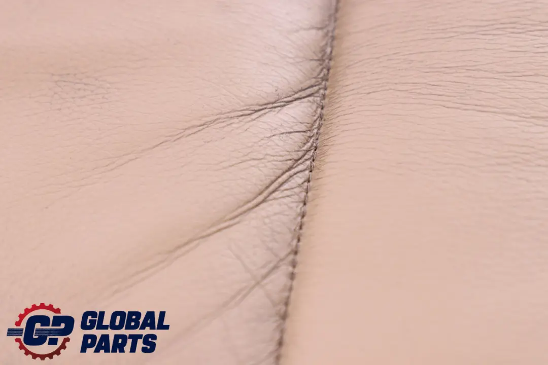 BMW 5 Series E60 E61 Front Left Right Seat N/O/S Leather Trim Cover Panel Beige - SKU 7113105 - Part number 7113105