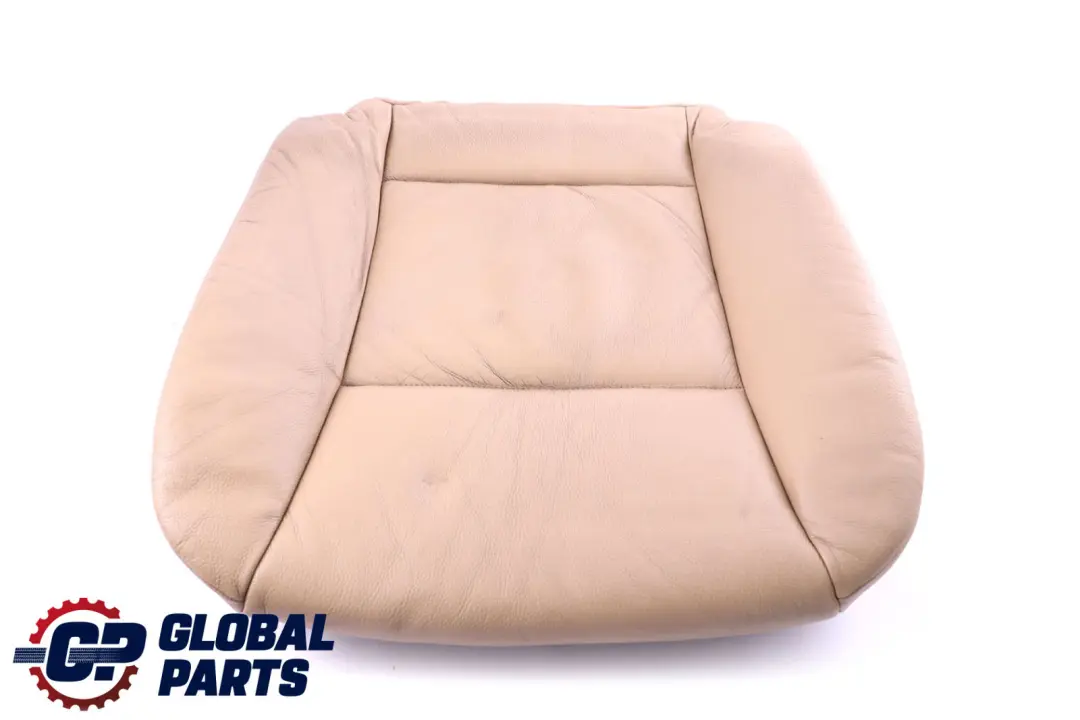 BMW 5 Series E60 E61 Front Left Right Seat N/O/S Leather Trim Cover Panel Beige - SKU 7113105 - Part number 7113105