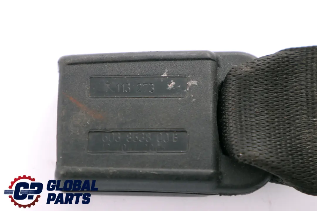 BMW 3 er E90 E90N LCI Untergurt Hinten Mitte Trennschloss Gurtschloss Schwarz - SKU 7113273 - Teilenummer 7113273