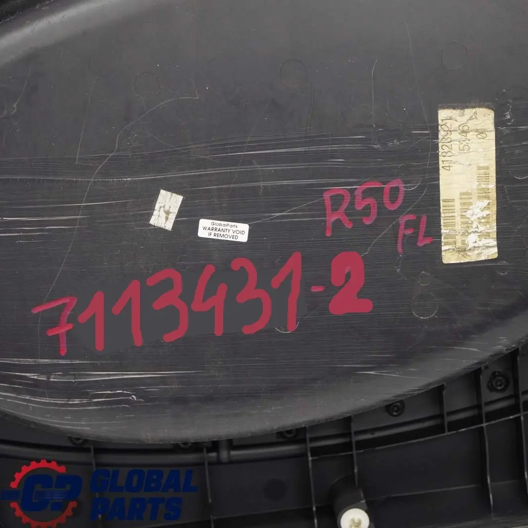 Front Left N/S Door Card Side Trim Panther Black Anthracite to BMW Mini R50 R53 2 with Part number 7113431 BMW Mini R50 R53 2 Front Left N/S Door Card Side Trim Panther Black Anthracite - SKU 7113431-2 - Part number 7113431