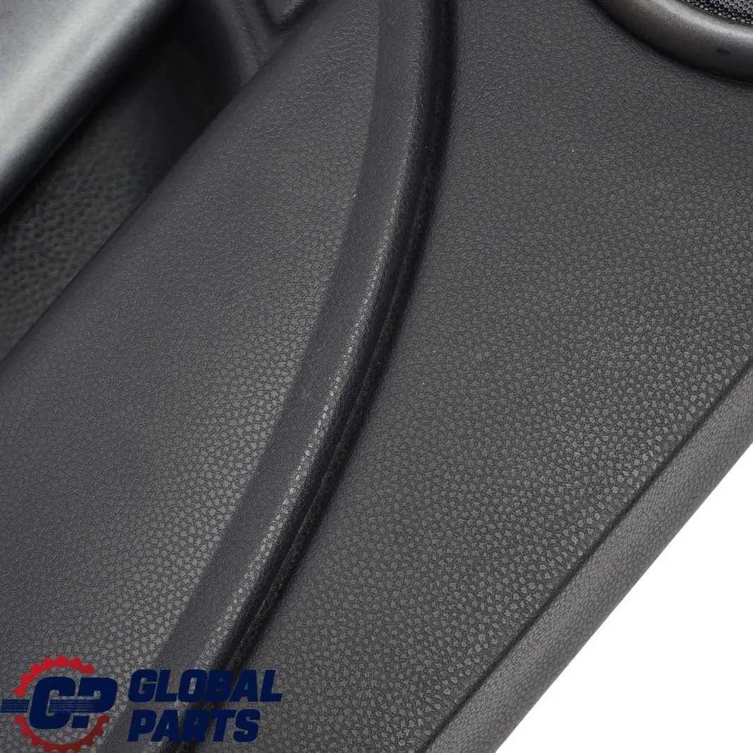 Türverkleidung Dekor Vorne Links Panther Black Schwarz Leder für BMW Mini R50 mit Teilenummer 7113431 BMW Mini R50 Türverkleidung Dekor Vorne Links Panther Black Schwarz Leder - SKU 7113431-2 - Teilenummer 7113431