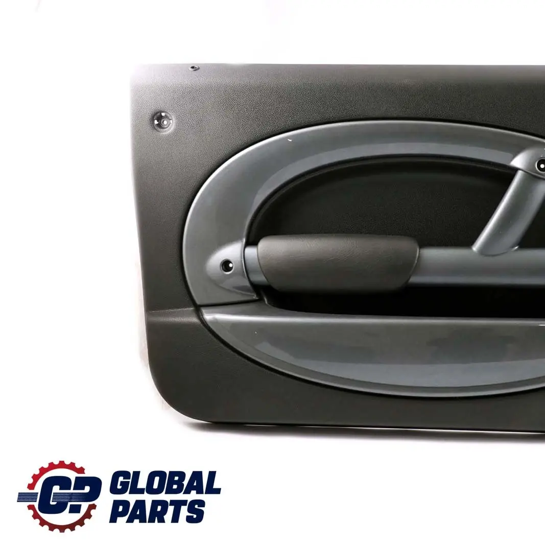 Front Left N/S Door Card Side Trim Panther Black Anthracite to Mini R50 R53 with Part number 7113431 Mini R50 R53 Front Left N/S Door Card Side Trim Panther Black Anthracite - SKU 7113431 - Part number 7113431