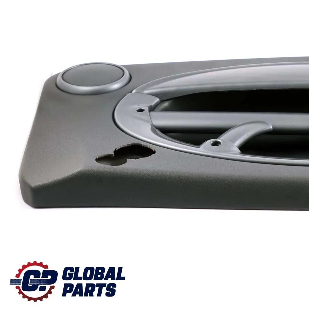 Front Left N/S Door Card Side Trim Panther Black Anthracite to Mini R50 R53 with Part number 7113431 Mini R50 R53 Front Left N/S Door Card Side Trim Panther Black Anthracite - SKU 7113431 - Part number 7113431