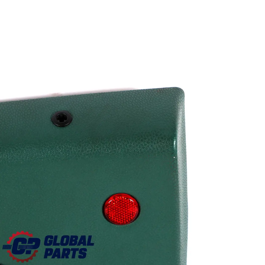 Front Right O/S Door Card Side Trim Emerald Green Anthracite to Mini Cooper R50 with Part number 7113438 Mini Cooper R50 Front Right O/S Door Card Side Trim Emerald Green Anthracite - SKU 7113438 - Part number 7113438