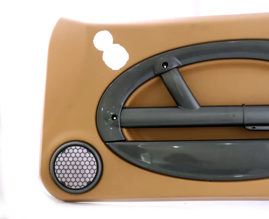 Front Right O/S Door Card Side Trim Cordoba Beige to BMW Mini Cooper R50 with Part number 7113440 BMW Mini Cooper R50 Front Right O/S Door Card Side Trim Cordoba Beige - SKU 7113440 - Part number 7113440