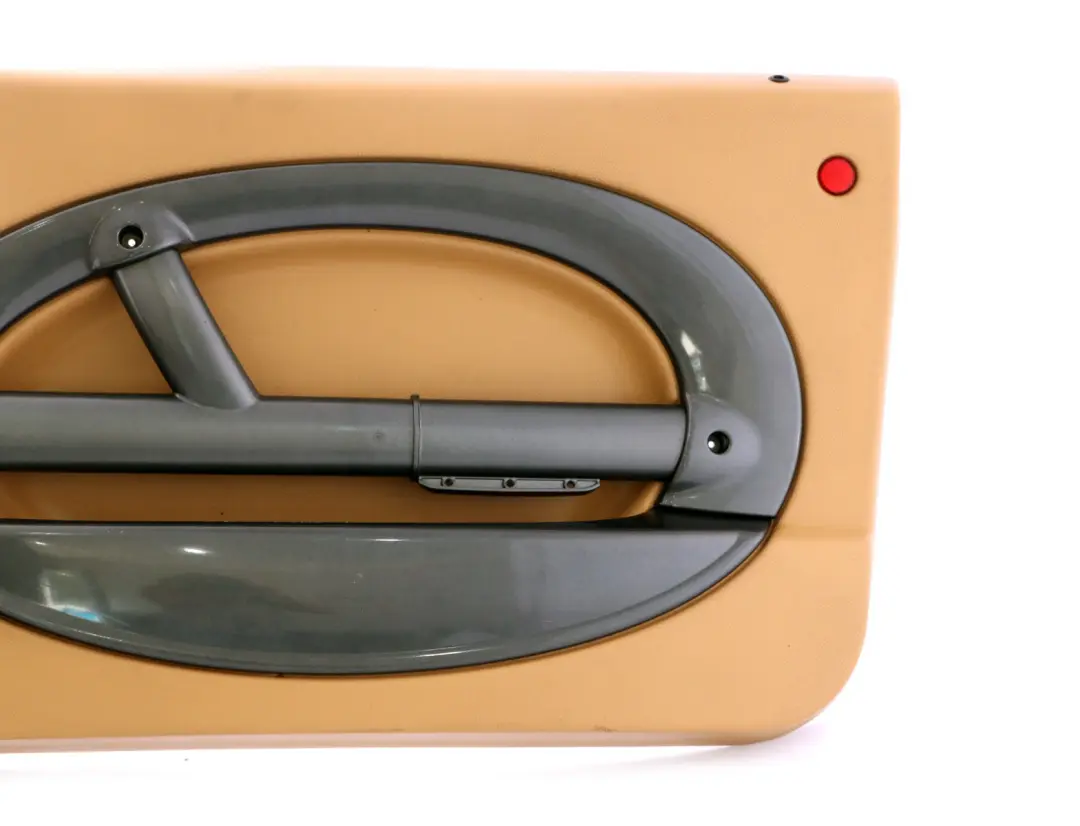 Front Right O/S Door Card Side Trim Cordoba Beige to BMW Mini Cooper R50 with Part number 7113440 BMW Mini Cooper R50 Front Right O/S Door Card Side Trim Cordoba Beige - SKU 7113440 - Part number 7113440