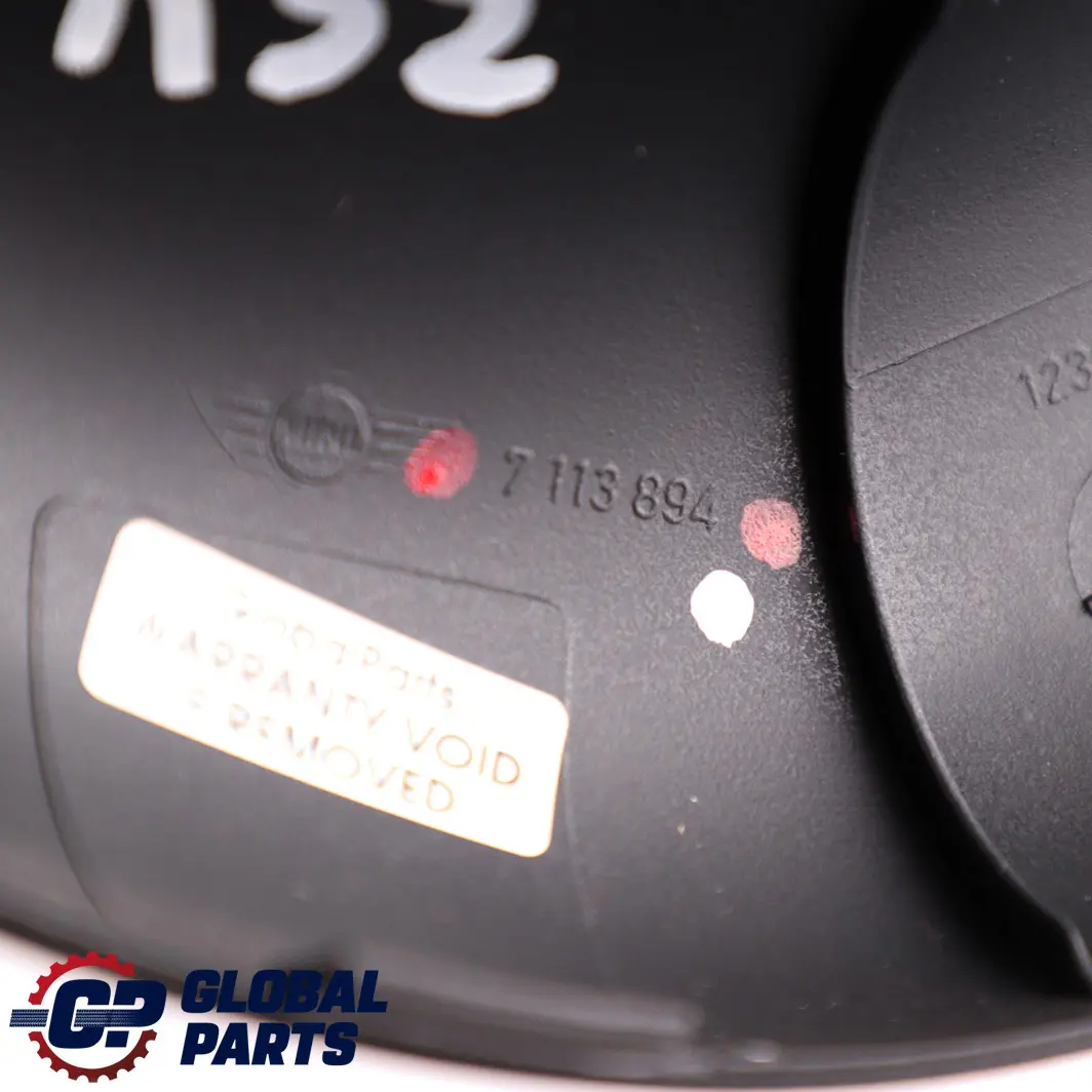 Mini Cabrio R52 Rear Right O/S Cover Panel Trim Roll Bar Black - SKU 7113894 - Part number 7113894