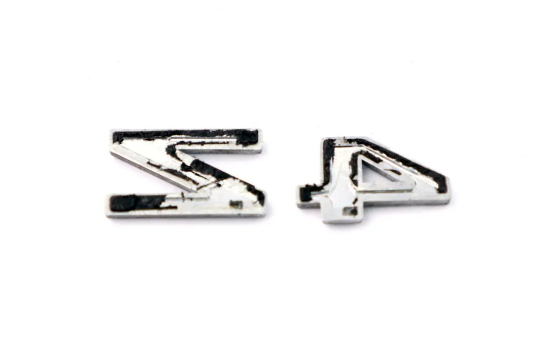 BMW Z4 Series E85 E86 Rear Trunk Lid Emblem Badge Logo Sign - SKU 7114122 - Part number 7114122