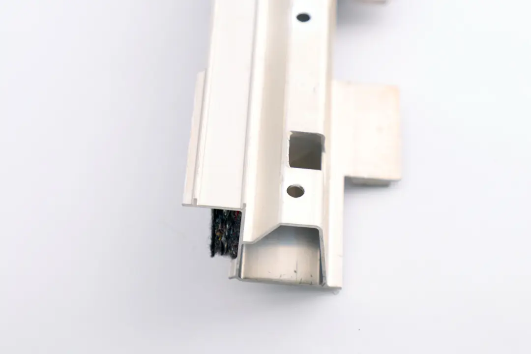 BMW X5 Series E53 Rear Left N/S Trunk Floor Bracket Vent Louvre Rail - SKU 7114355 - Part number 7114355