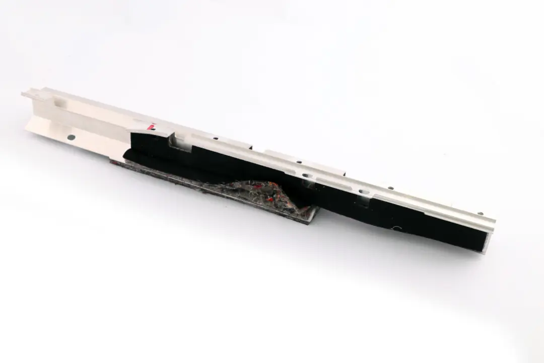 BMW X5 Series E53 Rear Left N/S Trunk Floor Bracket Vent Louvre Rail - SKU 7114355 - Part number 7114355