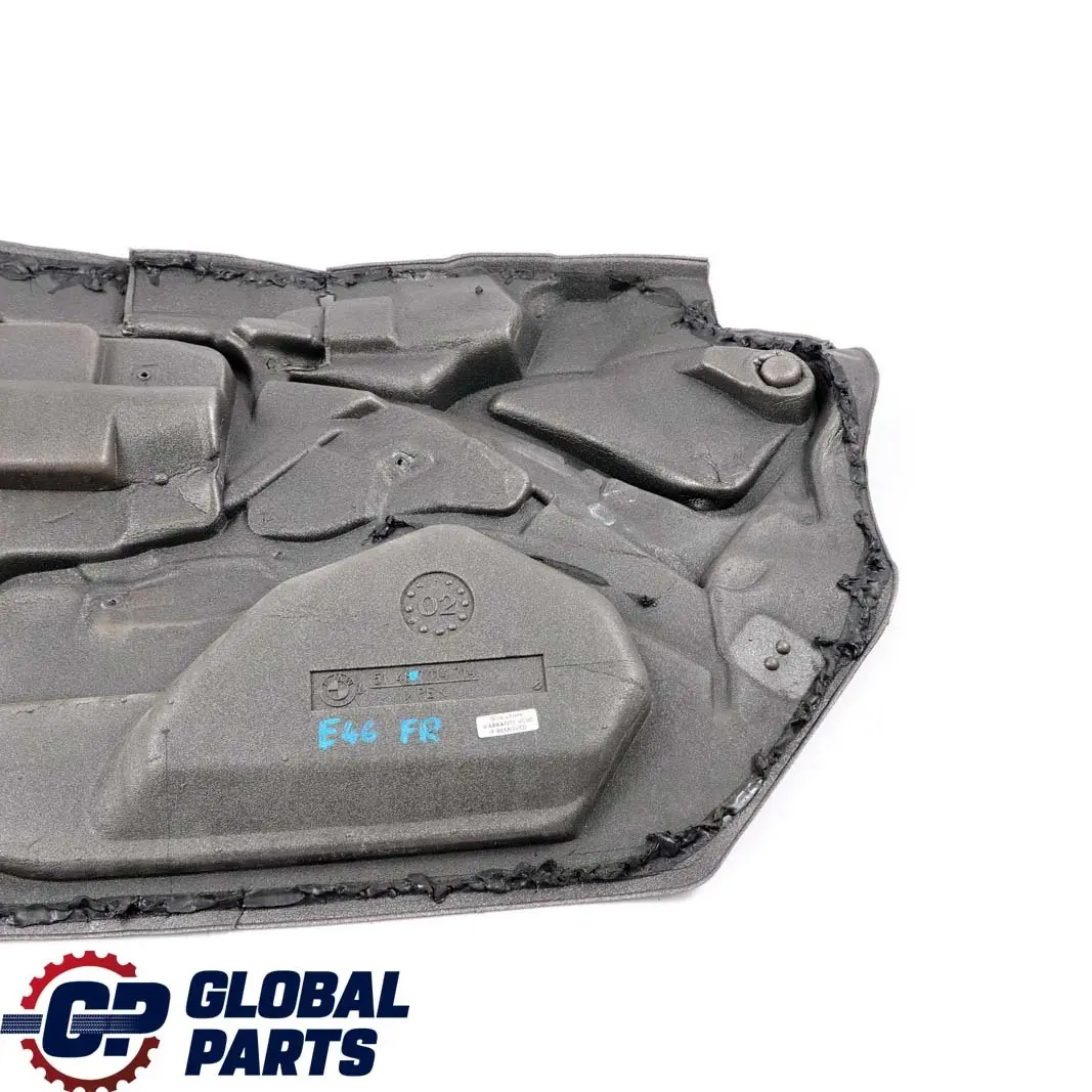 Sound Insulation Front Right Door O/S to BMW 3 Series E46 Saloon Touring with Part number 7114714 BMW 3 Series E46 Saloon Touring Sound Insulation Front Right Door O/S - SKU 7114714 - Part number 7114714