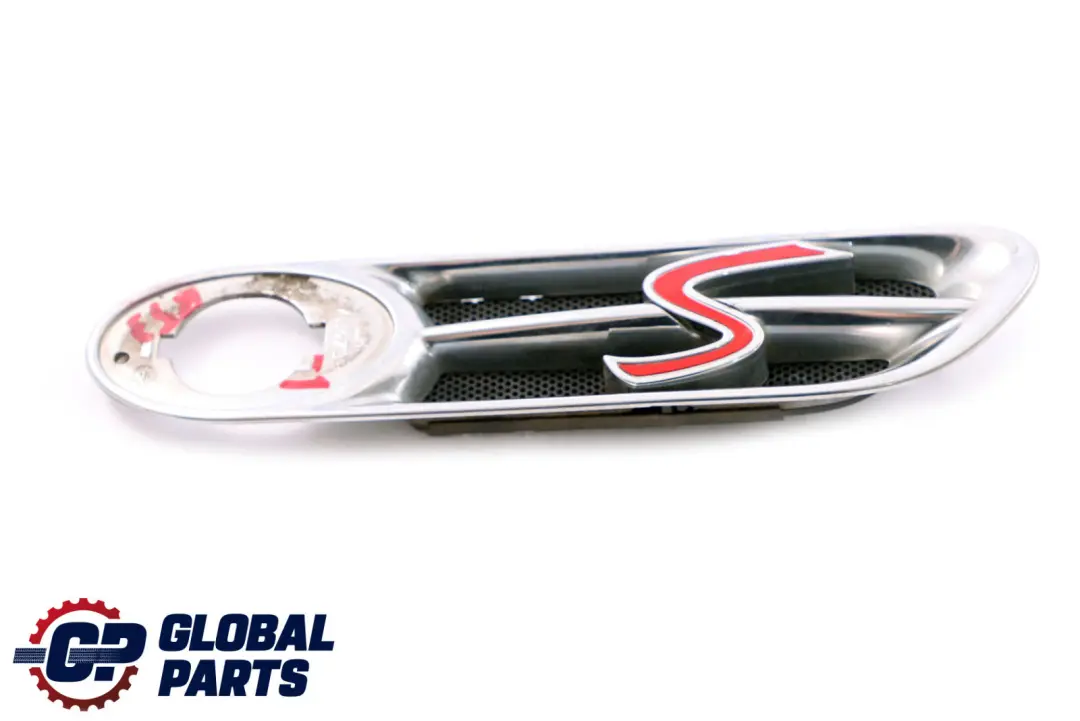 Embellecedor Panel Indicador Delantero Izquierdo para Mini Cooper S R52 R53 con número de pieza 7114733 Mini Cooper S R52 R53 Embellecedor Panel Indicador Delantero Izquierdo - SKU 7114733-1 - Número de pieza 7114733