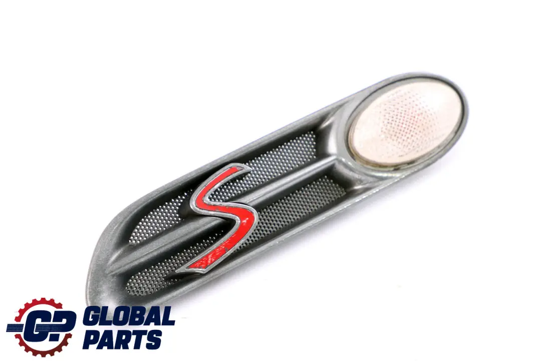 Indicator Panel Trim Front Left N/S Dark Silver to Mini Cooper S R52 R53 with Part number 7114733 Mini Cooper S R52 R53 Indicator Panel Trim Front Left N/S Dark Silver - SKU 7114733-DS - Part number 7114733
