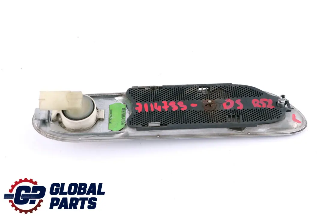 Zierblende Seitenwand Vorne Links Dark Silver für Mini Cooper S R52 R53 mit Teilenummer 7114733 Mini Cooper S R52 R53 Zierblende Seitenwand Vorne Links Dark Silver - SKU 7114733-DS - Teilenummer 7114733