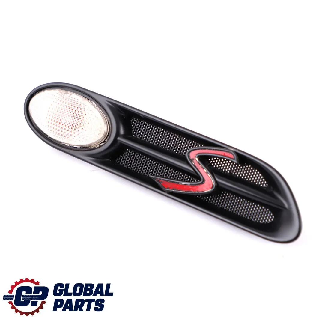 Mini Cooper S R52 R53 Indicator Cover Fender Panel Front Right O/S Black - SKU 7114734-3 - Part number 7114734