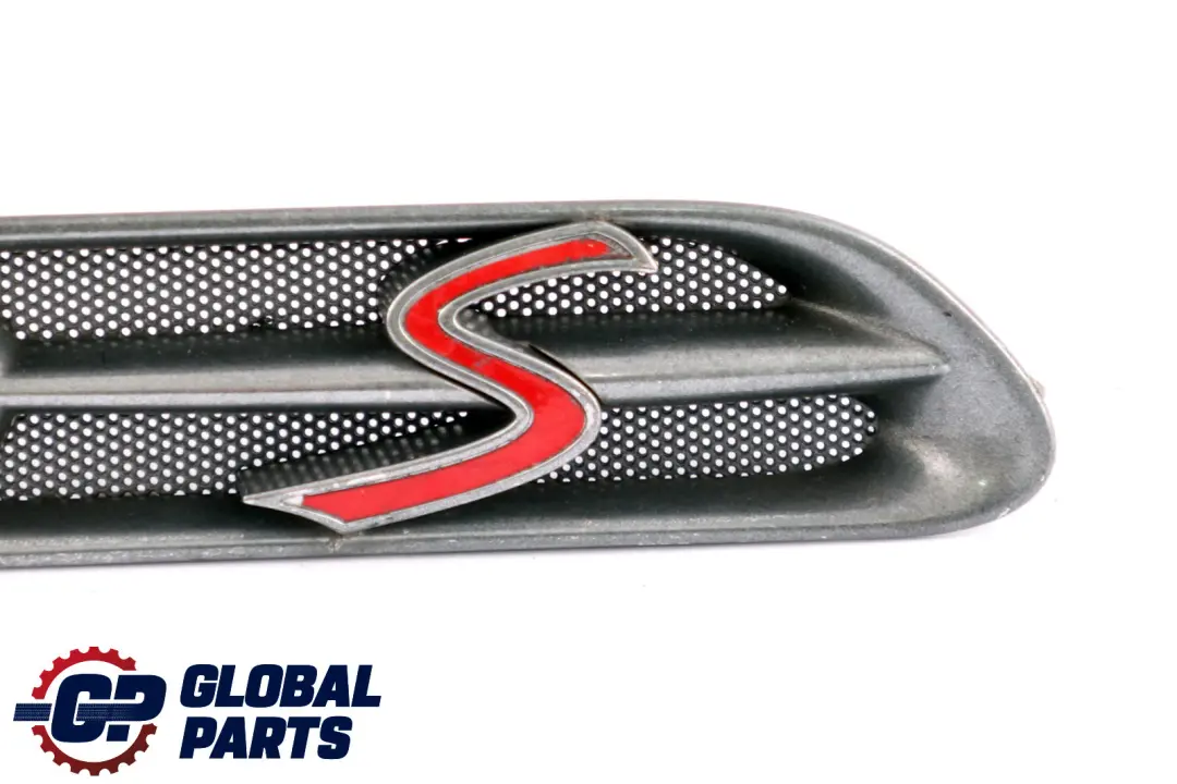 BMW Mini Cooper S R52 R53 Zierblende Seitenwand Vorne Rechts Dark Silver - SKU 7114734-DS - Teilenummer 7114734