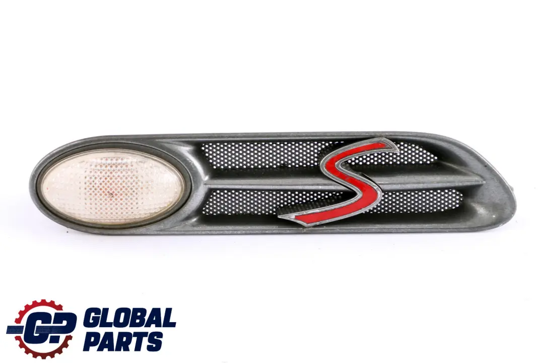 Zierblende Seitenwand Vorne Rechts Dark Silver für BMW Mini Cooper S R52 R53 mit Teilenummer 7114734 BMW Mini Cooper S R52 R53 Zierblende Seitenwand Vorne Rechts Dark Silver - SKU 7114734-DS - Teilenummer 7114734