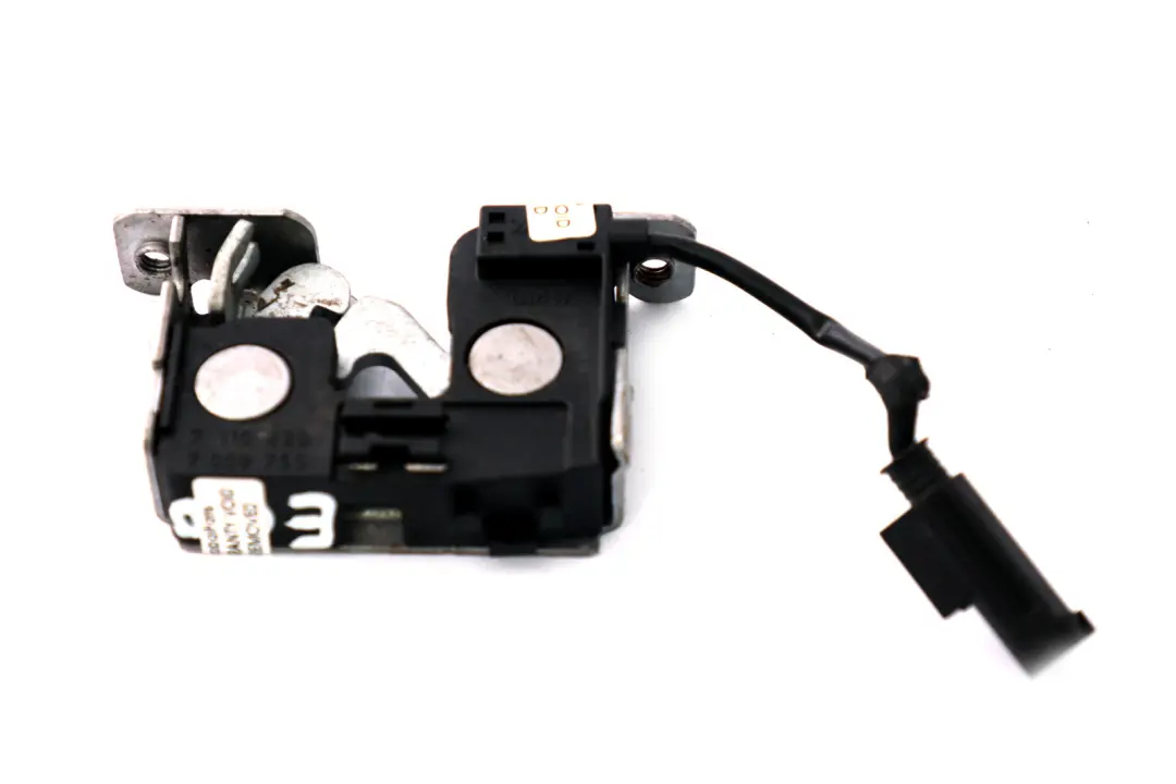BMW E60 E61 E81 E87 E90 Meccanismo di apertura del cofano con blocco della - SKU 7115229-1 - Numero di parte 7115229