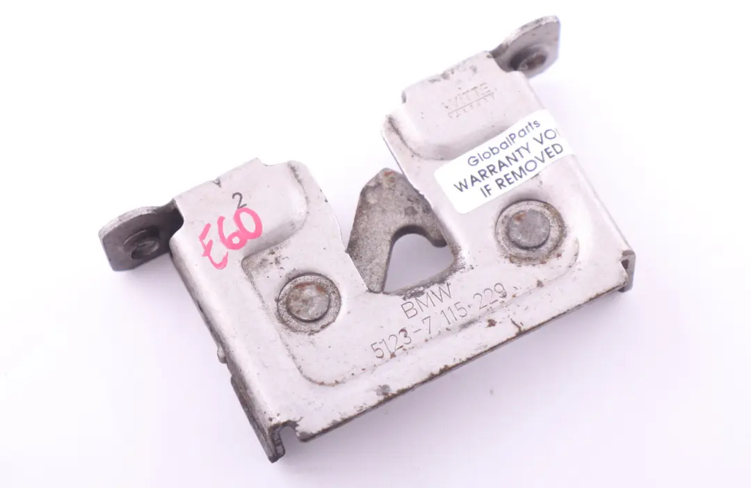Chateau Rabat Gache Serrure De Capot Ferme pour BMW E60 E61 E81 E87 E90 E91 à propos du numéro de pièce 7115229 BMW E60 E61 E81 E87 E90 E91 Chateau Rabat Gache Serrure De Capot Ferme - SKU 7115229 - Numéro de pièce 7115229