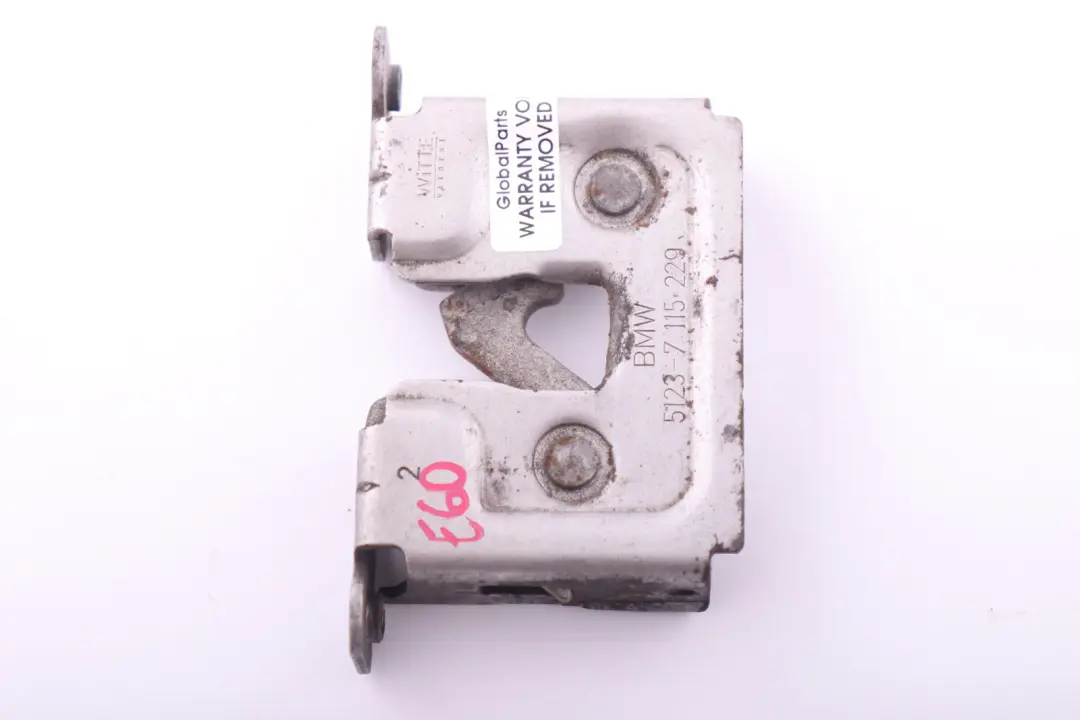 Motor Haube Öffnen Verriegelung Freigabe Mechanismus für BMW E60 E61 E81 E87 E90 mit Teilenummer 7115229 BMW E60 E61 E81 E87 E90 Motor Haube Öffnen Verriegelung Freigabe Mechanismus - SKU 7115229 - Teilenummer 7115229