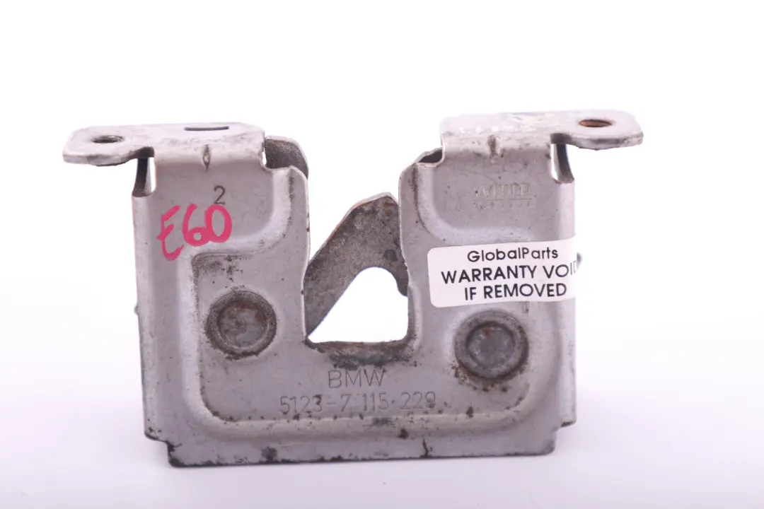 BMW E60 E61 E81 E87 E90 E91 Chateau Rabat Gache Serrure De Capot Ferme - SKU 7115229 - Numéro de pièce 7115229